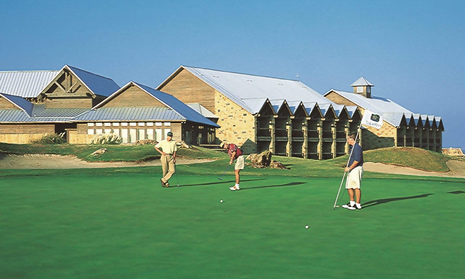 Golfing